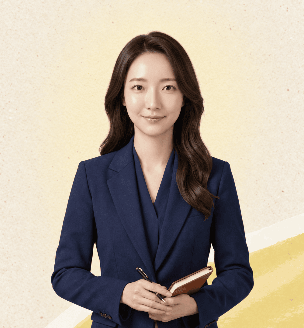미소 짓는 사주로아 상담사 로아의 상반신 프로필